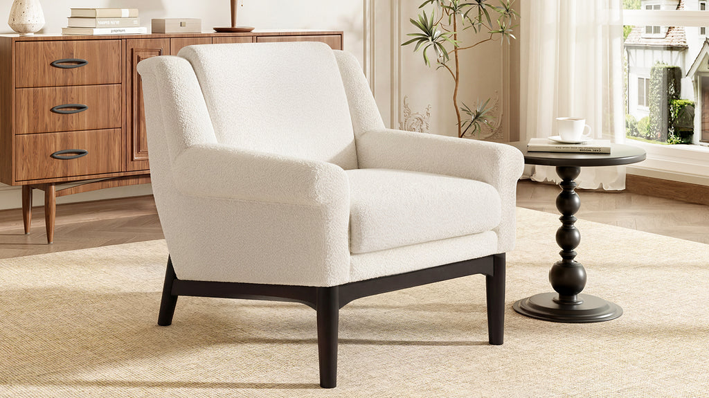 Eir Boucle Accent Chair