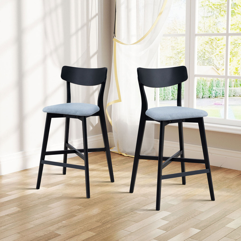 Gunnar Solid Wood Counter Stool (Set of 2)