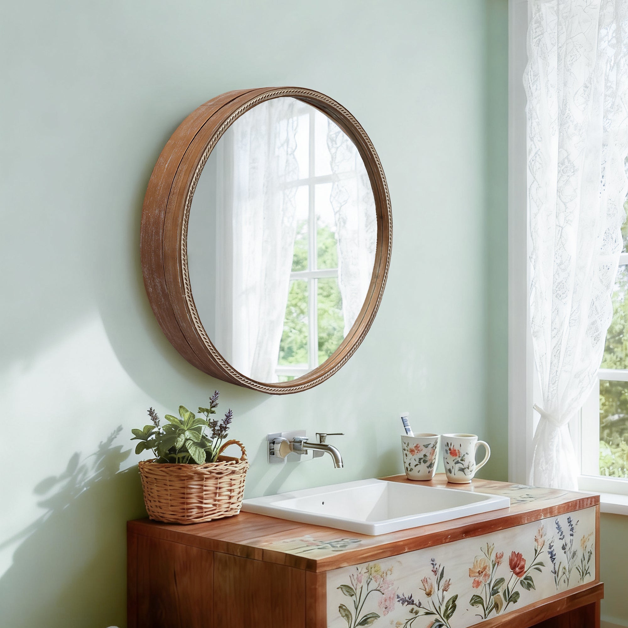 Jytte Round Wall Mirror