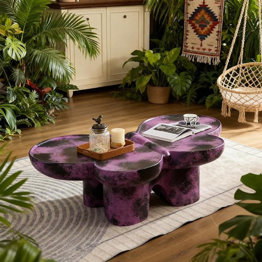 Viggo Travertine Coffee Table