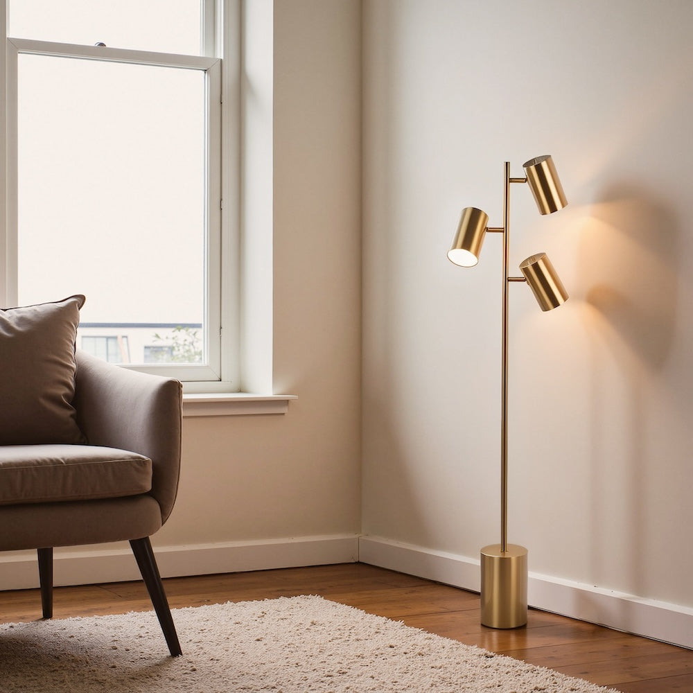 Cilla Brass Floor Lamp