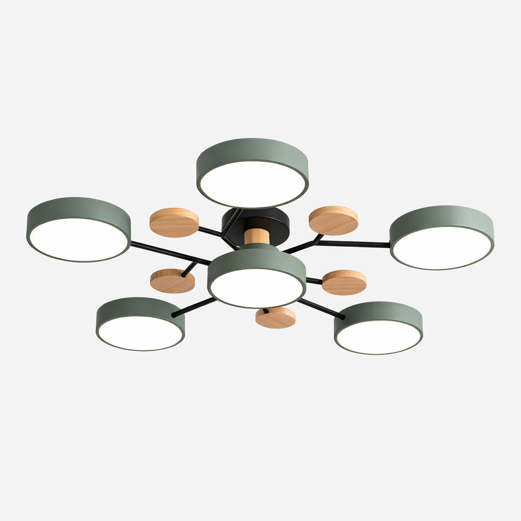 Ronde LED Plafondlamp Voor Moderne Interieurs