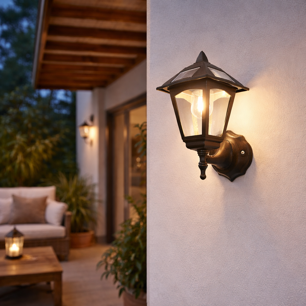 Wireless Solar Wall Lamp