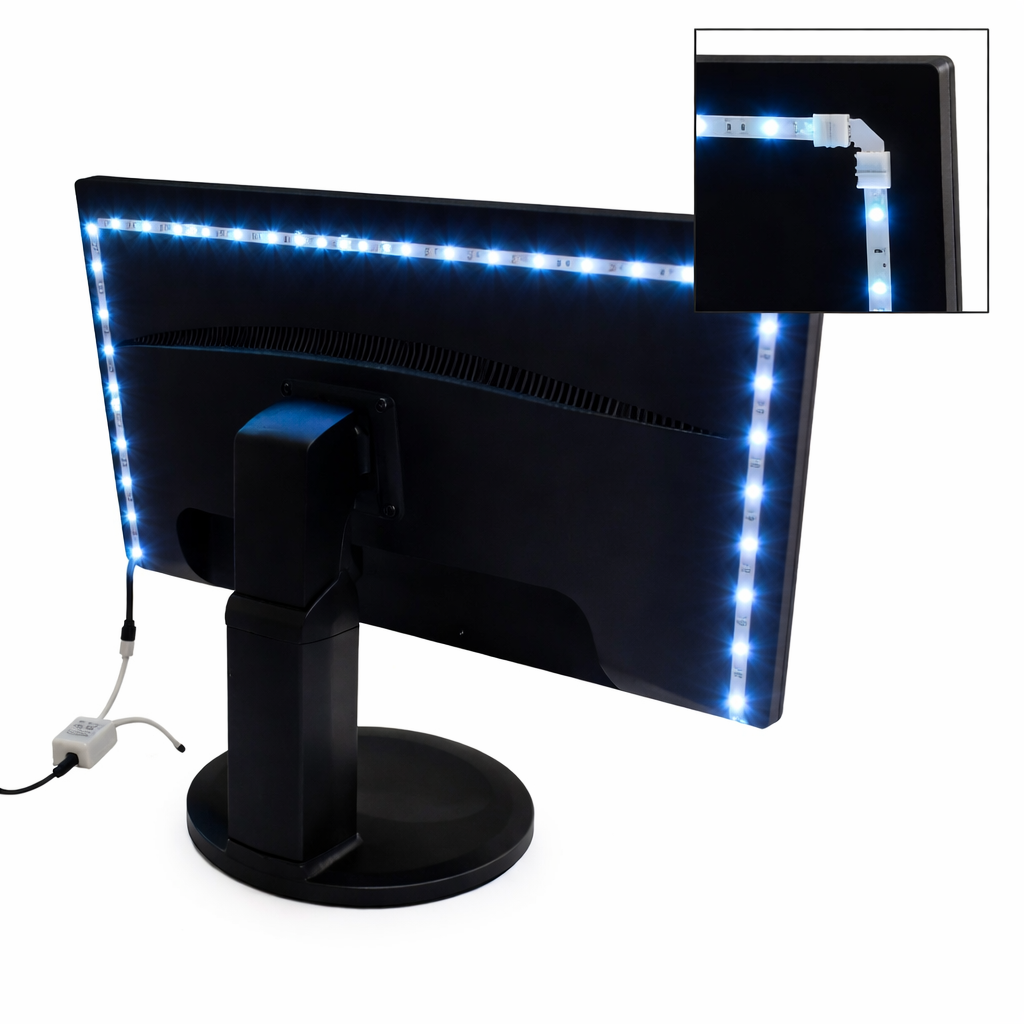 5-Meter RGB LED Strip With Multicolor Lighting