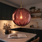 Rund lysarmatur med halo-effekt