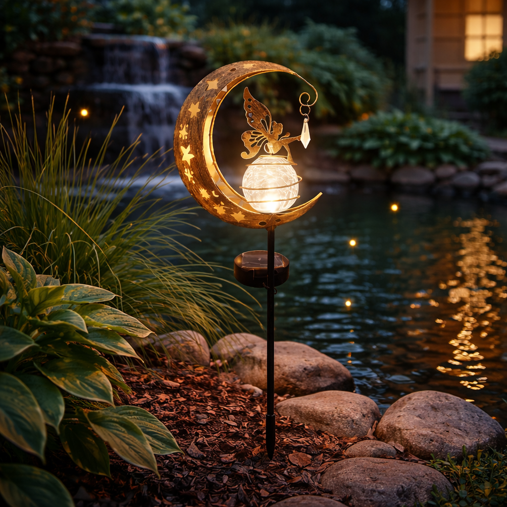 Eventyrlig Havelampe