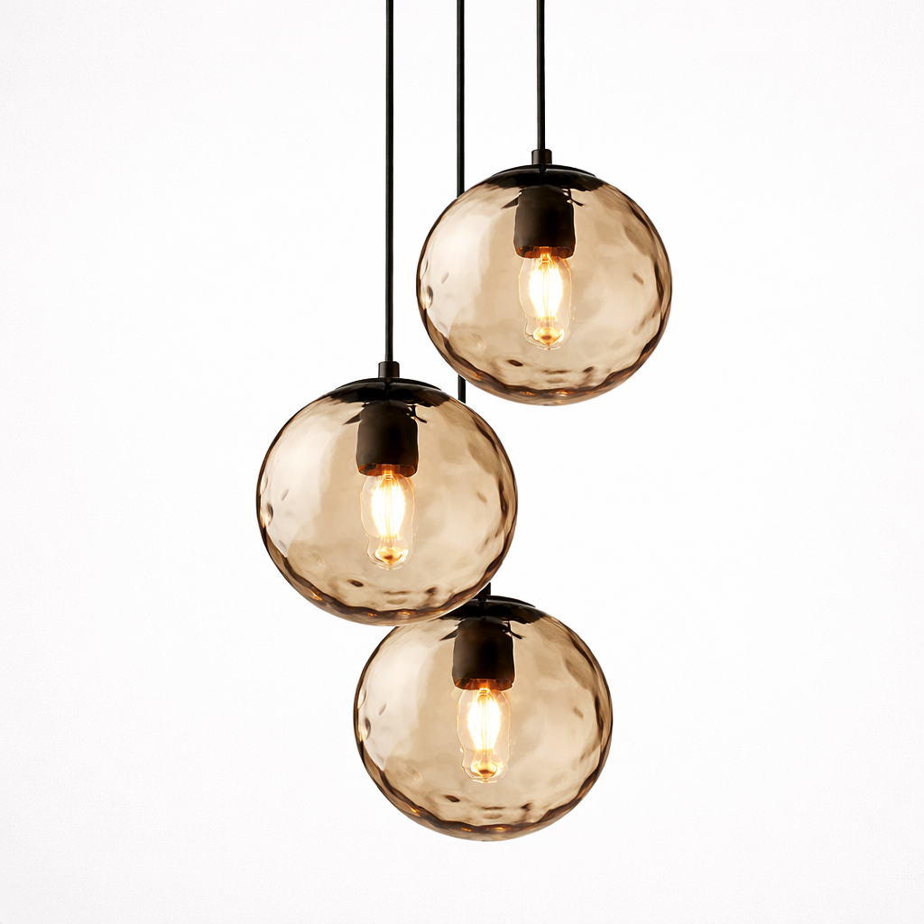 Hanglamp Met Meerdere Glazen Lichtpunten Voor Eettafel