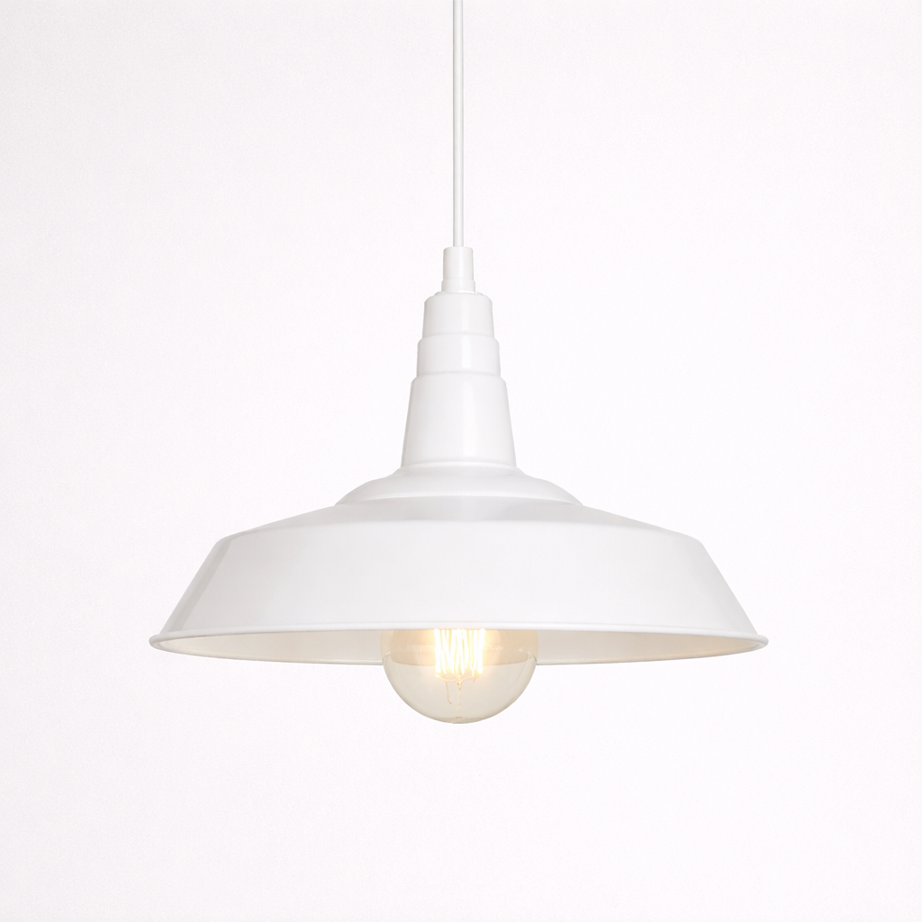 Hanglamp Met Industriële Kap Voor Binnenruimtes