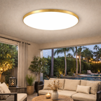 Plafonnier LED rond minimaliste