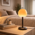 Bordlampe med Flammeagtig Lyseffekt