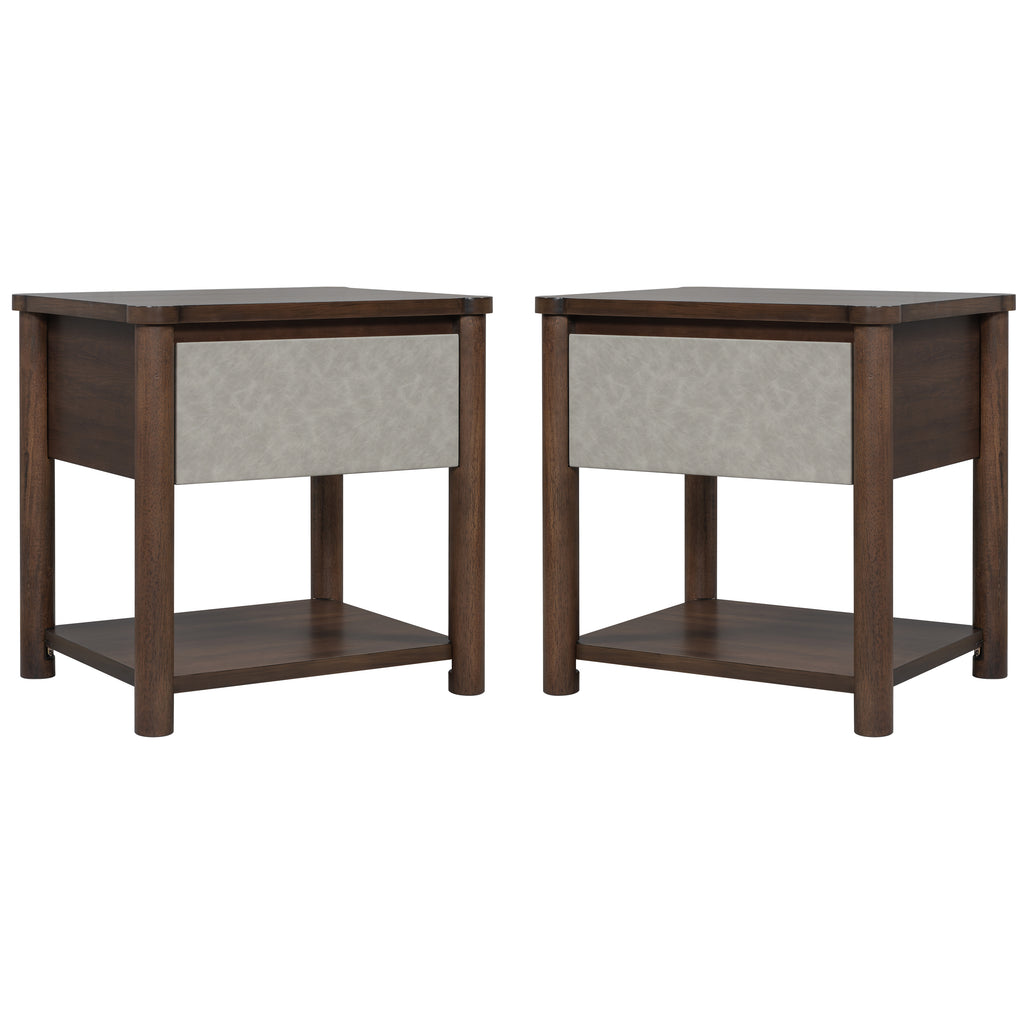 Brynn Walnut Nightstand
