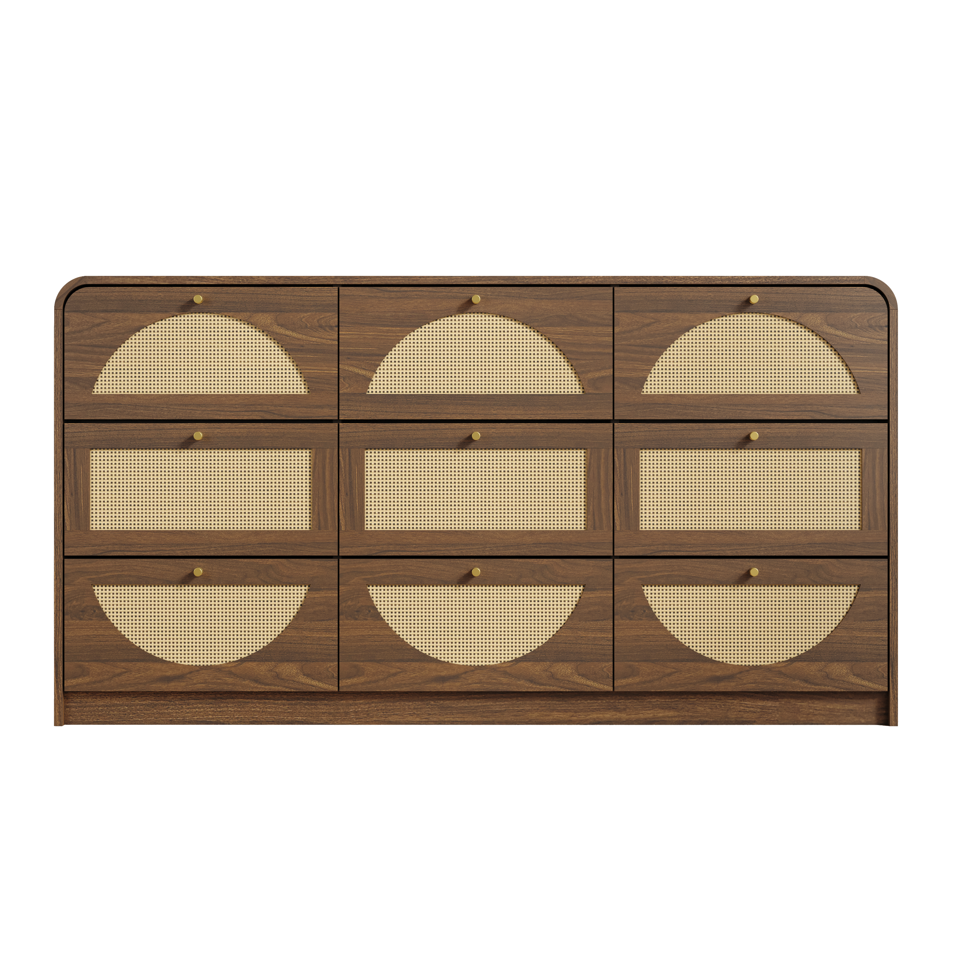 Hilde Storage Walnut Sideboard