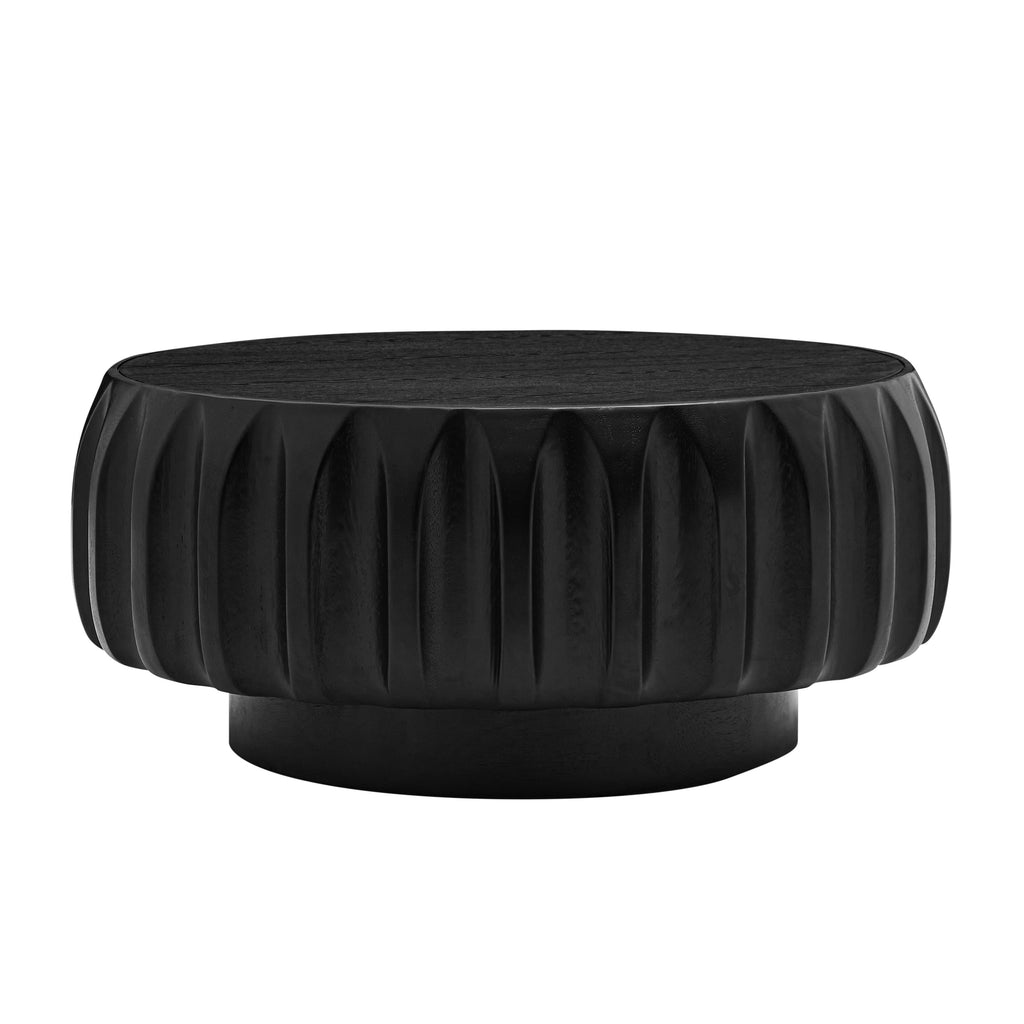 Rolf Round Solid Wood Coffee Table