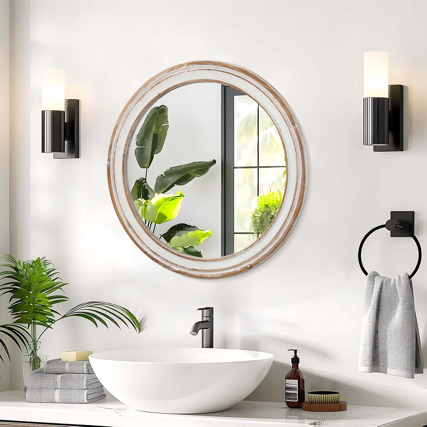 Jarl Round Wall Mirror