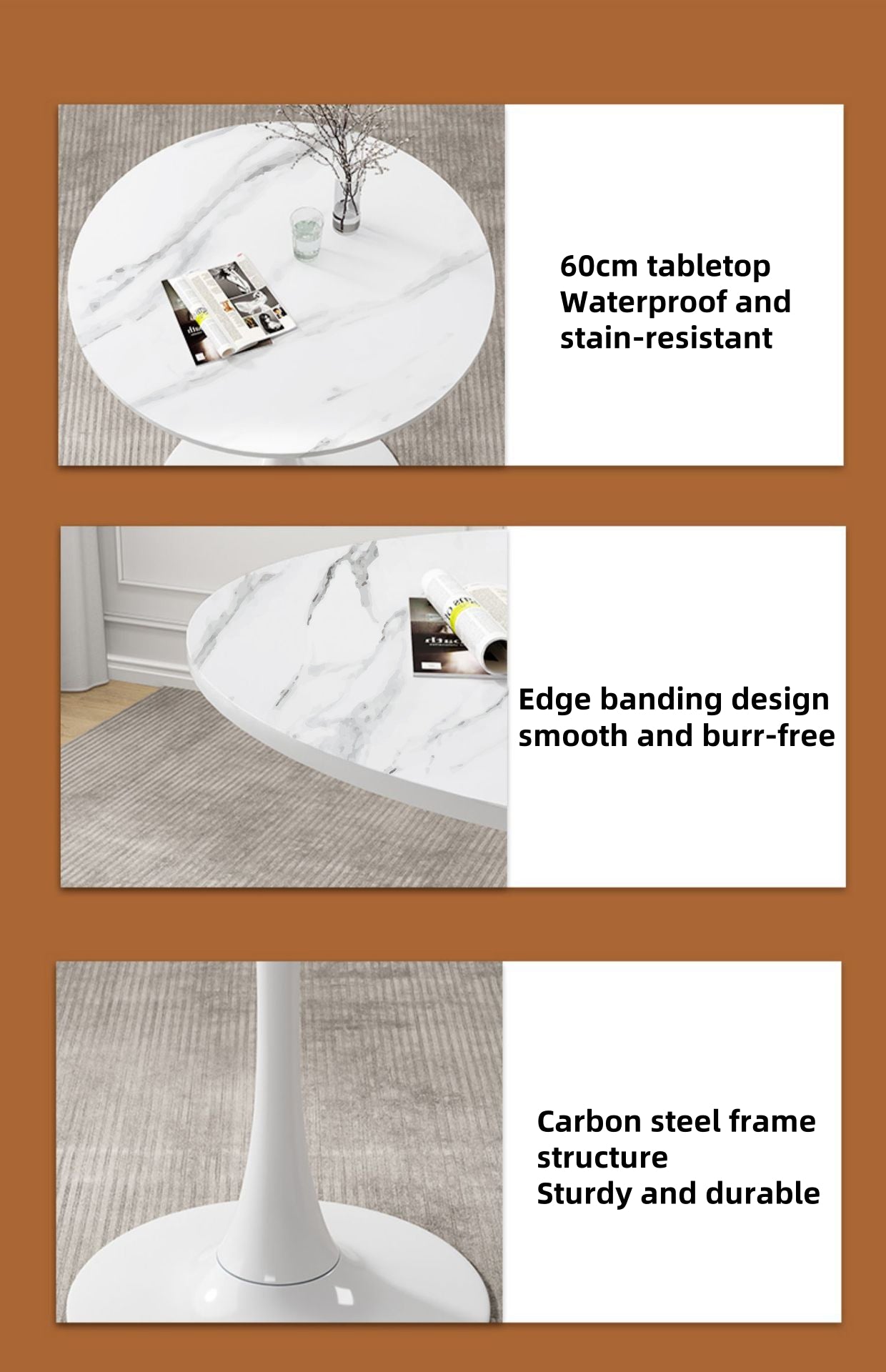 Anke Round Dining Table