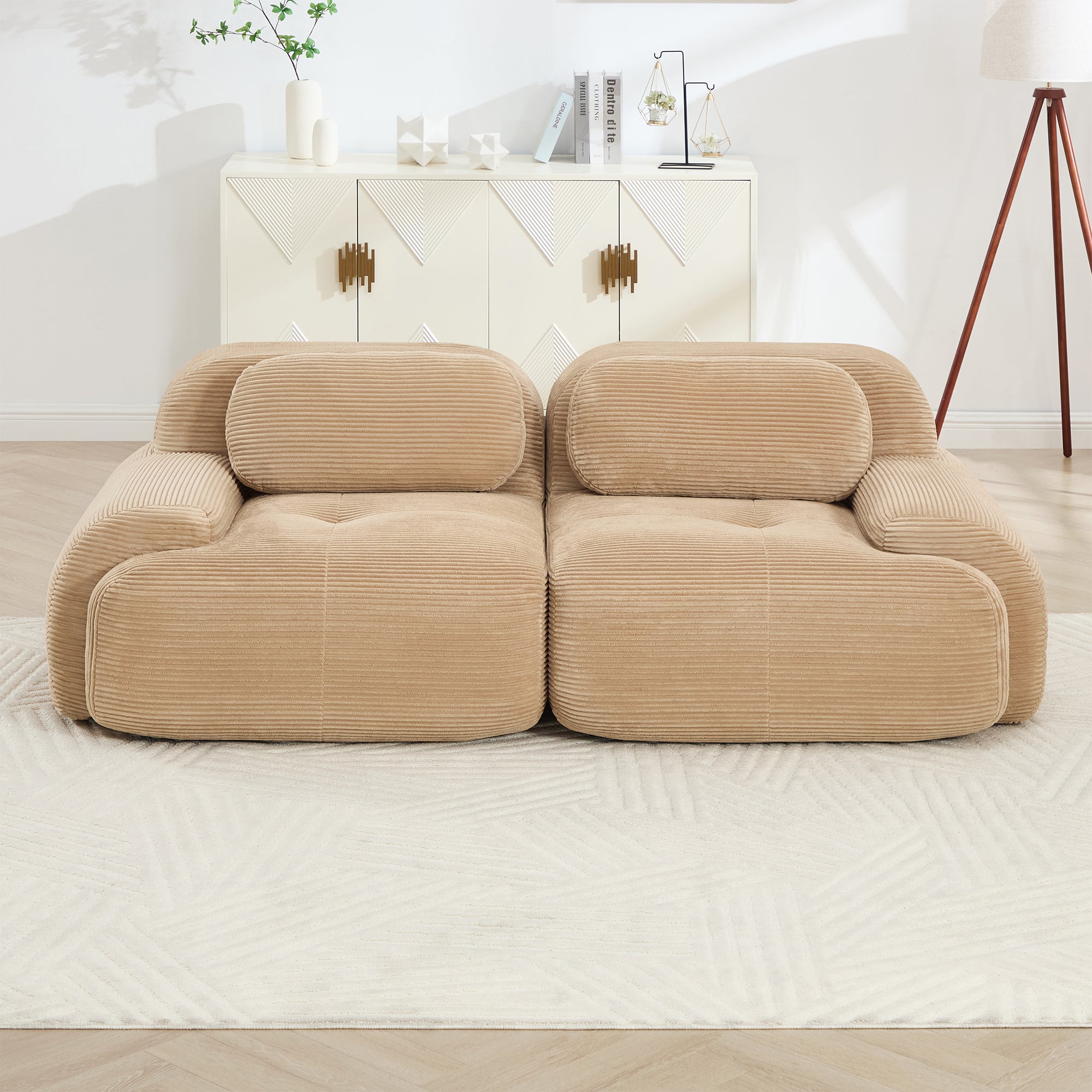 Bodil Curved 82" Sofa