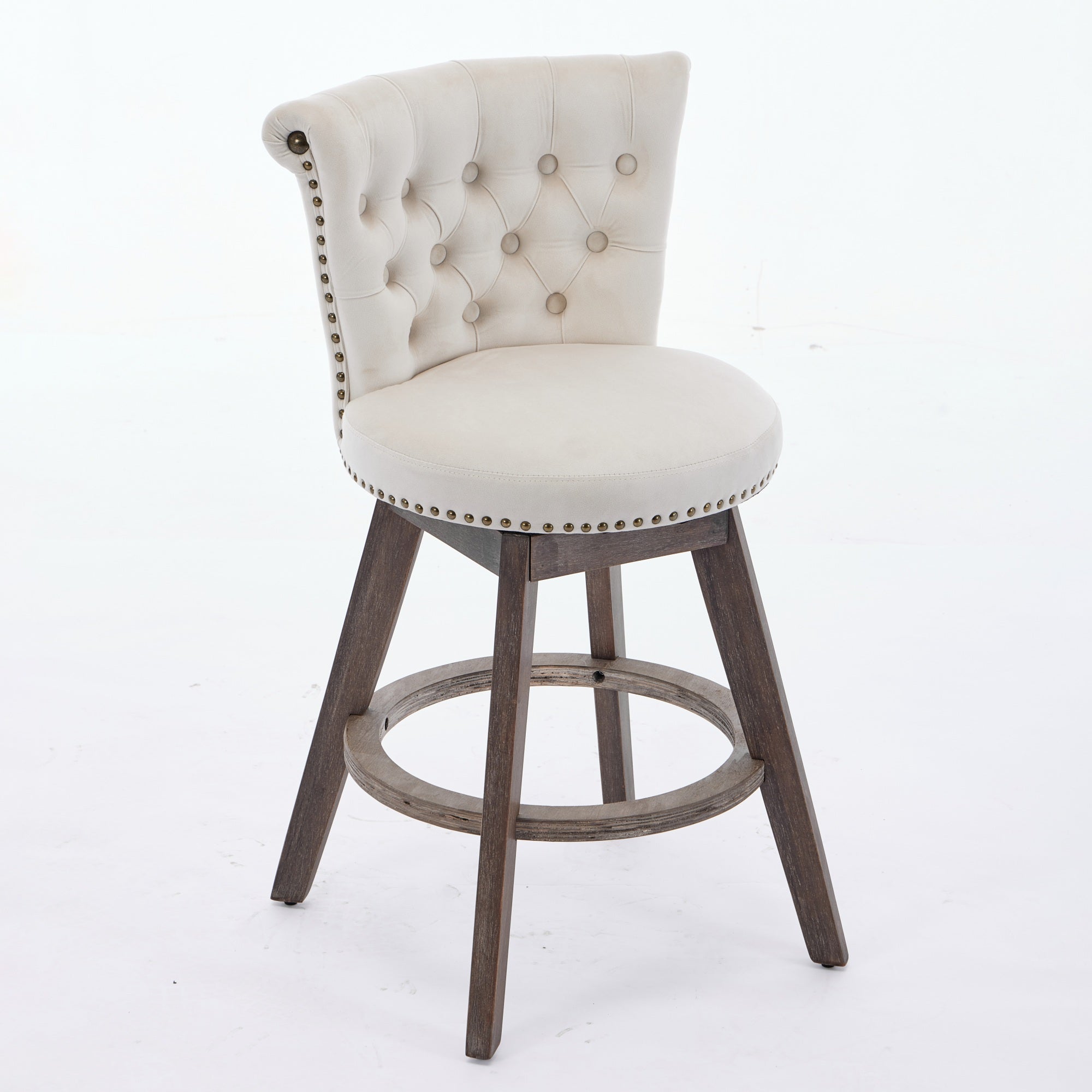 Inger Swivel Velvet Dining Chair