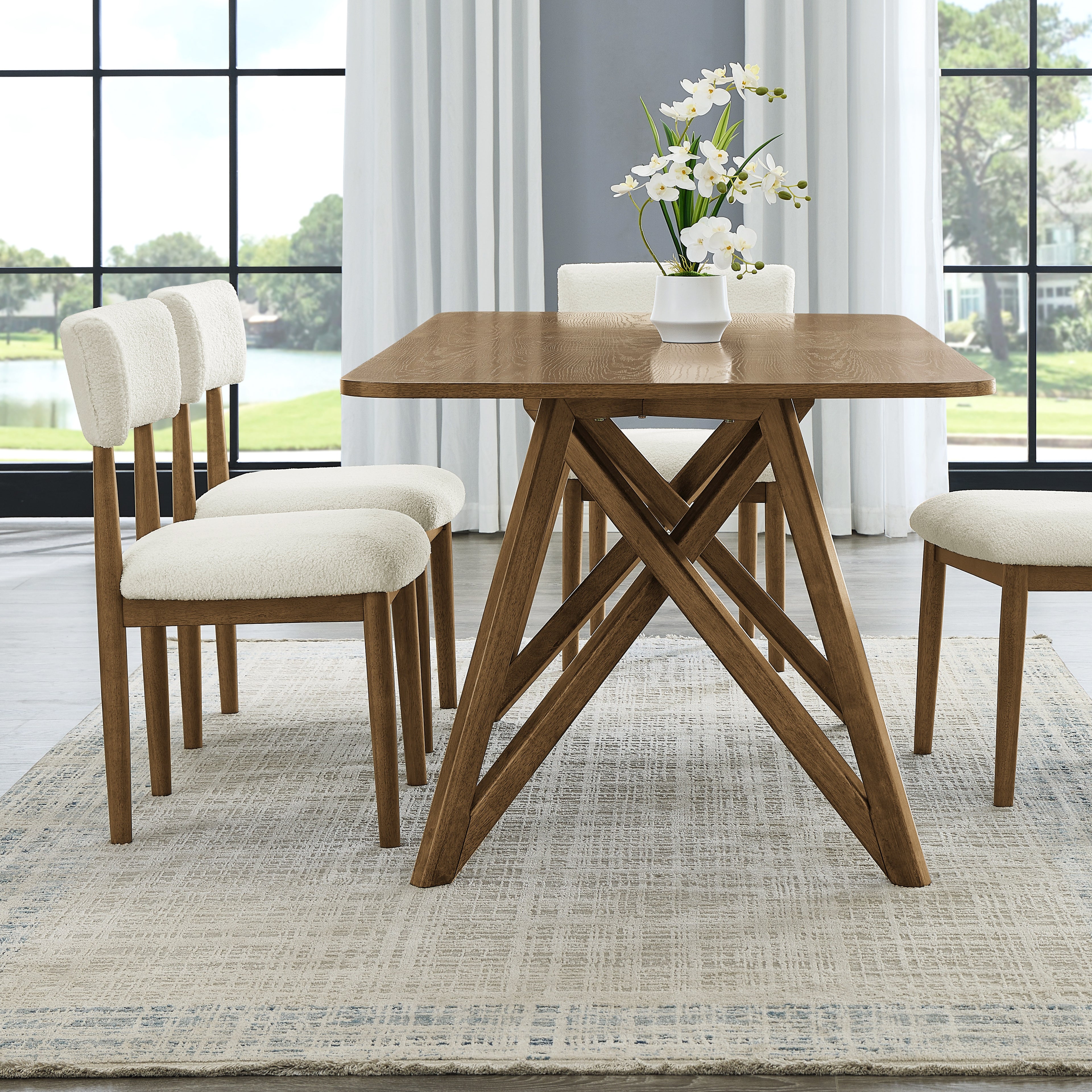 Kirsten Oak Dining Table