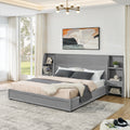 Bodil Velvet King Platform Bed Frame