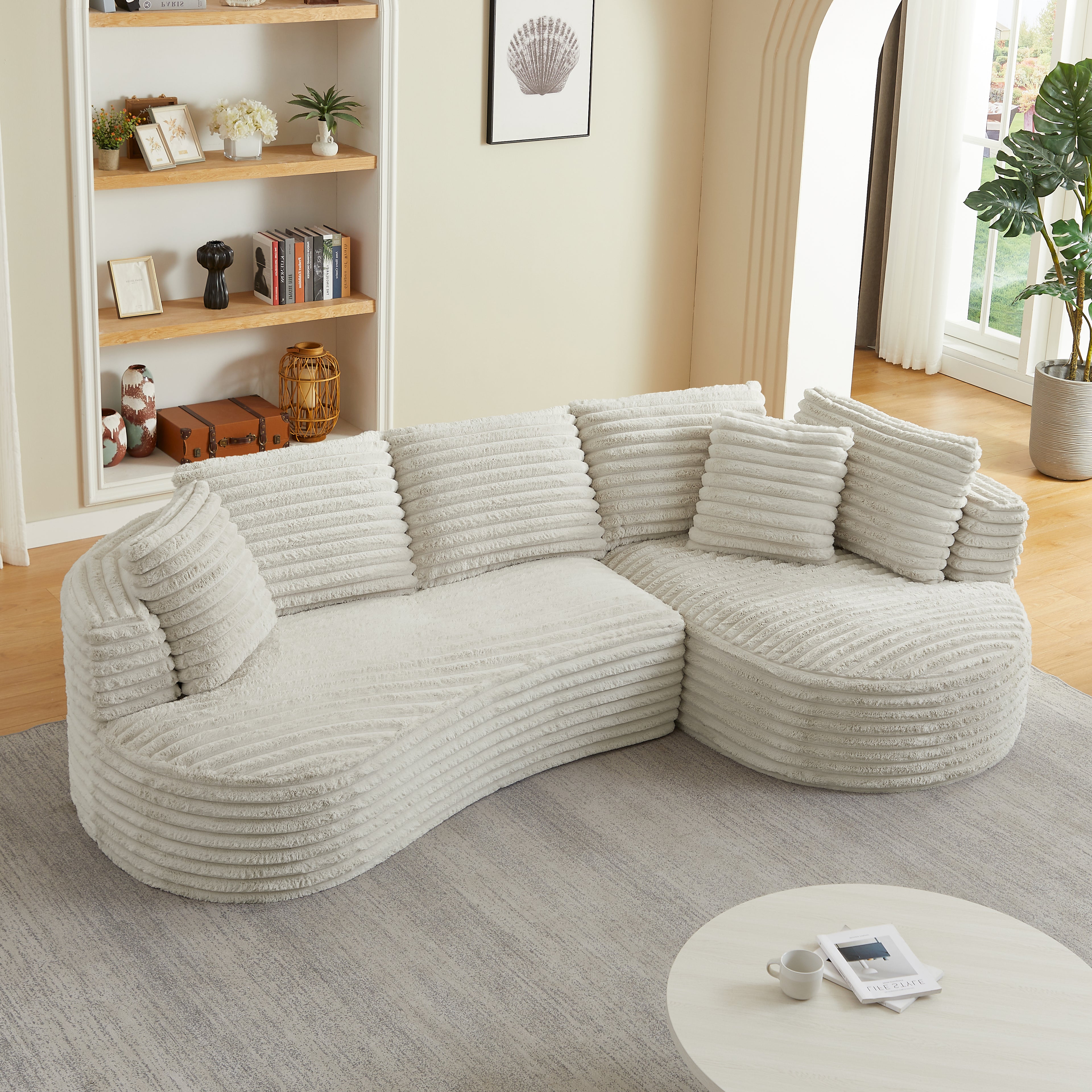 Gunda Curved Sectional Sofa