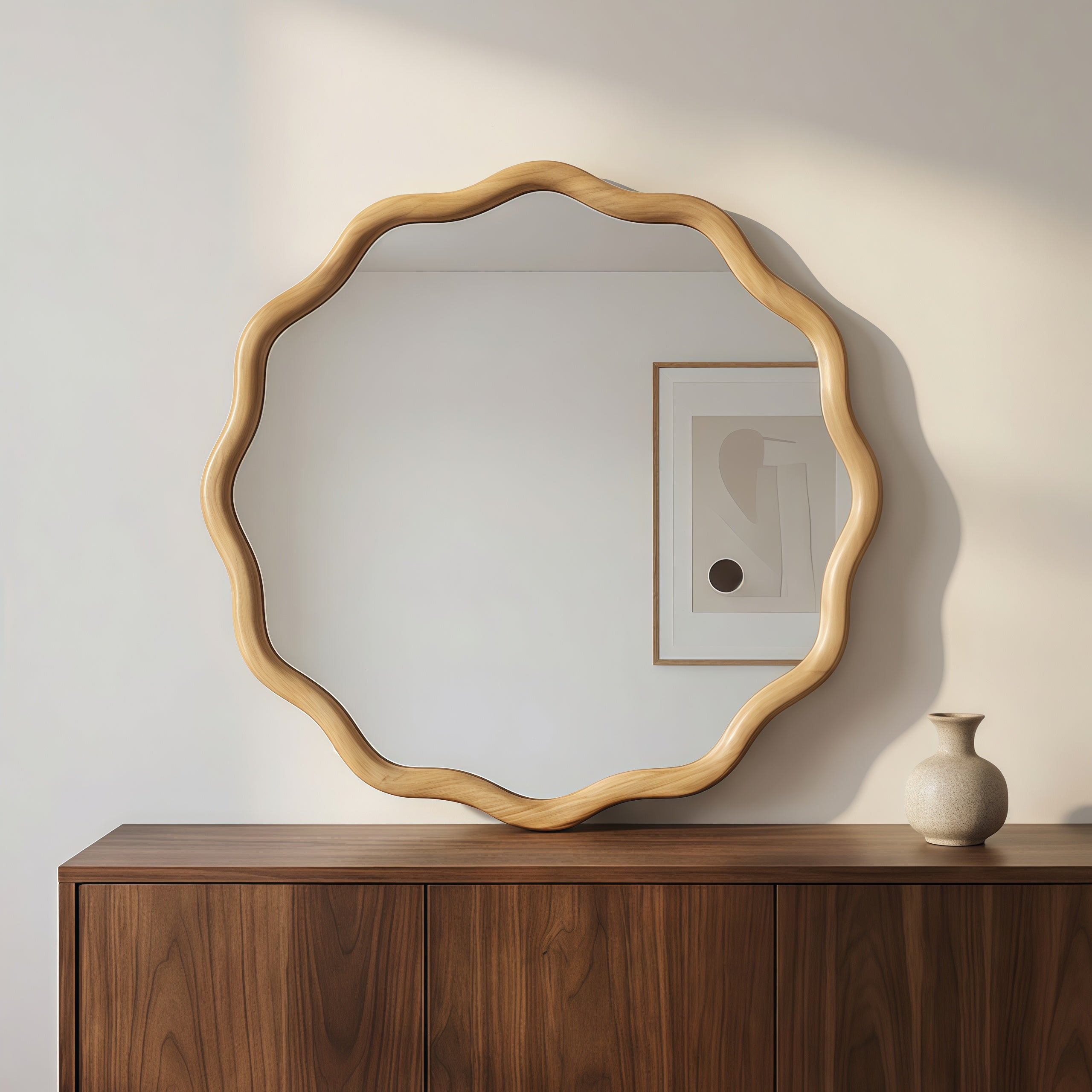 Britt Wavy Wall Mirror