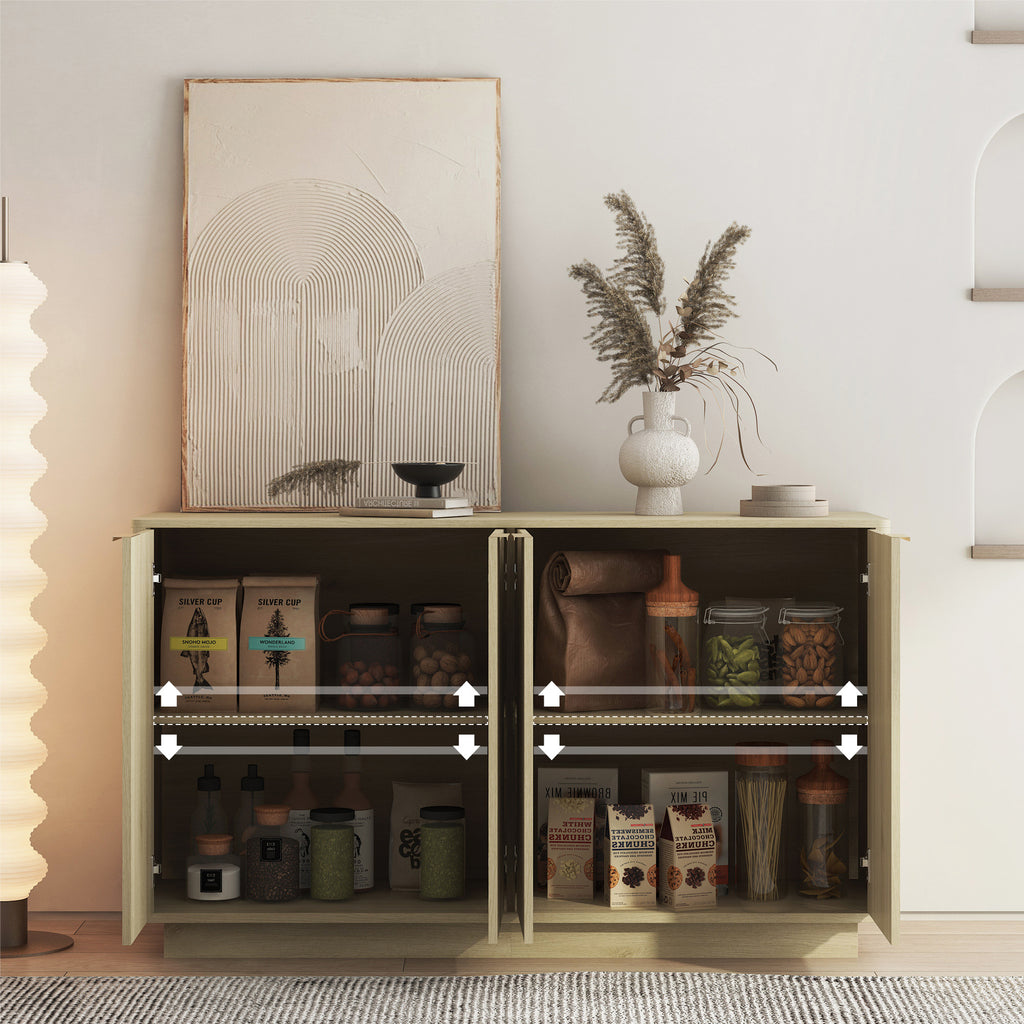 Dorte Fluted Sideboard