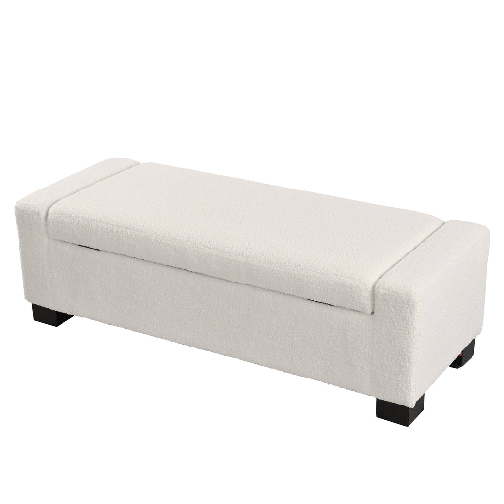 Jeppe Storage Boucle Ottoman