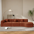 Jorun 3-Piece Curved Sectional Sofa