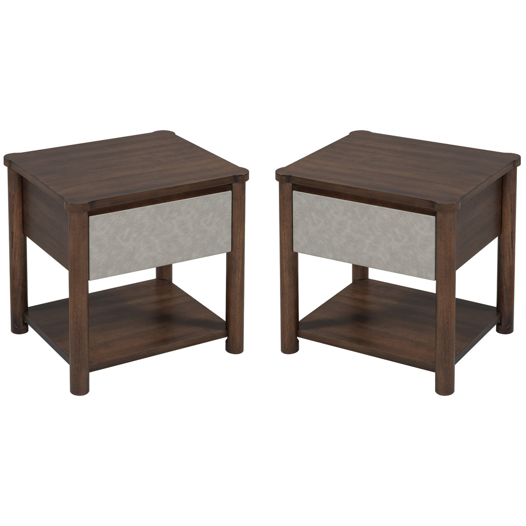 Brynn Walnut Nightstand