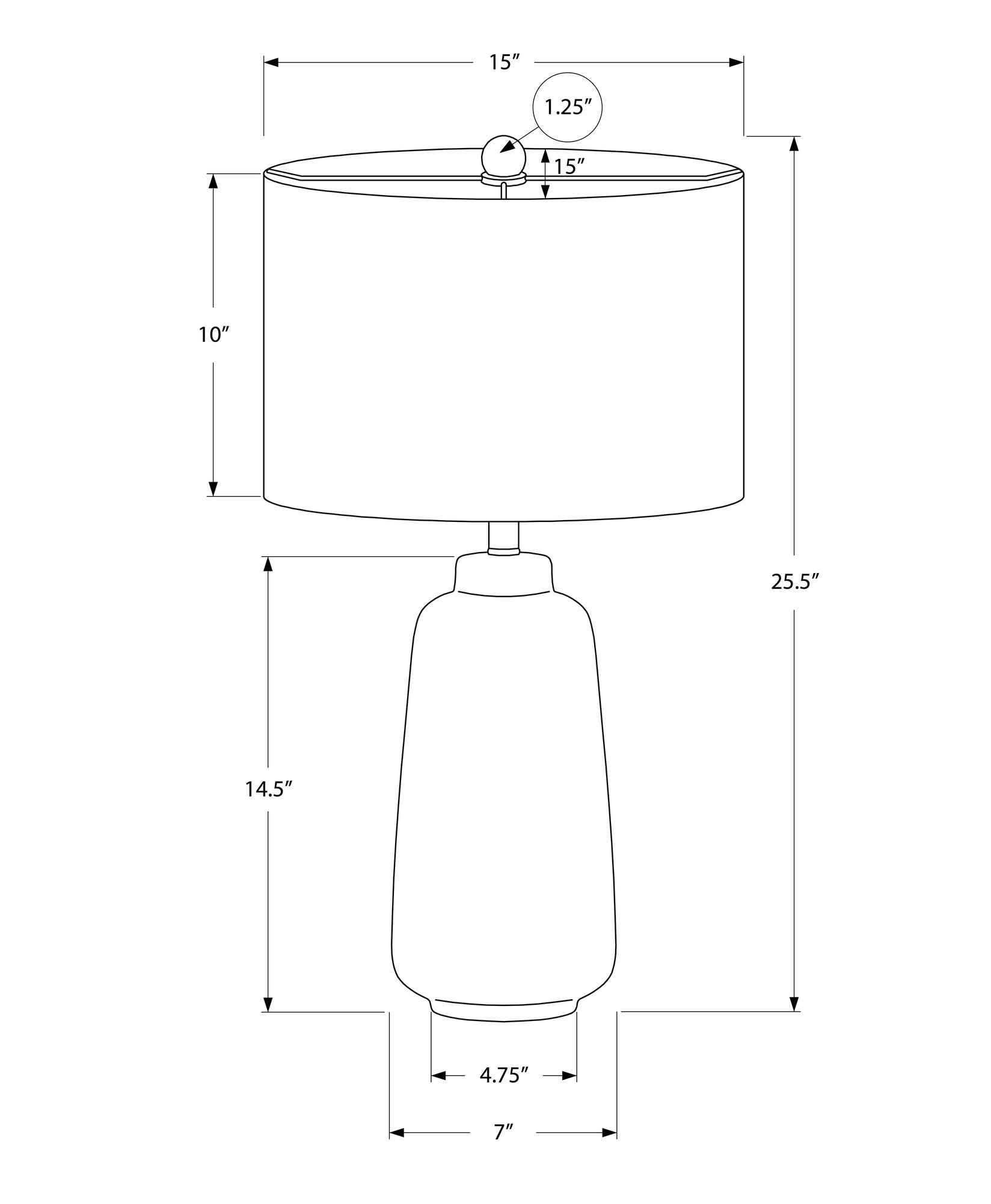Bera Ceramic Table Lamp