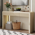 Lotte Fluted Solid Wood Console Table