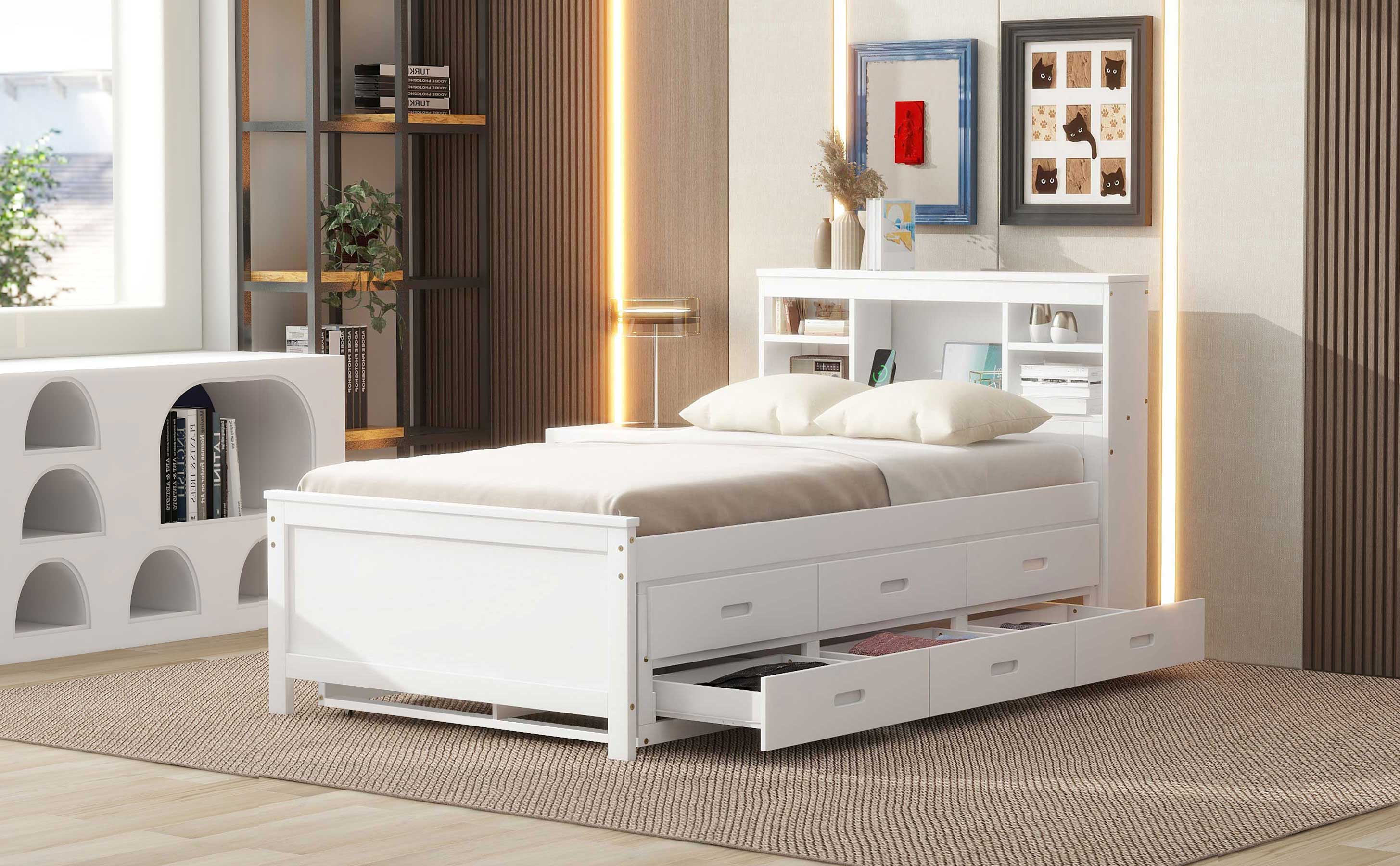 Malin Solid Wood Twin Platform Bed Frame