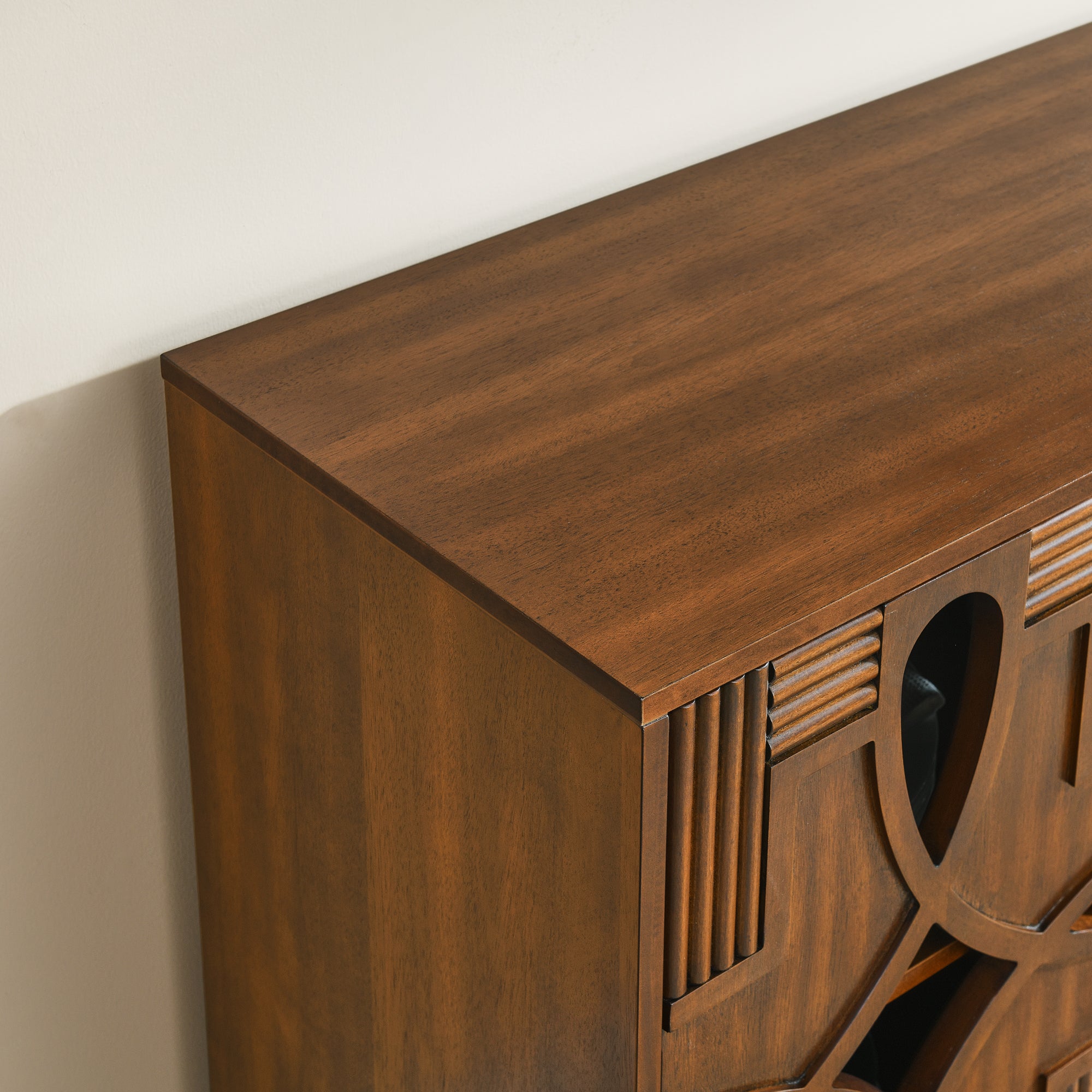 Berit Storage Walnut Cabinet