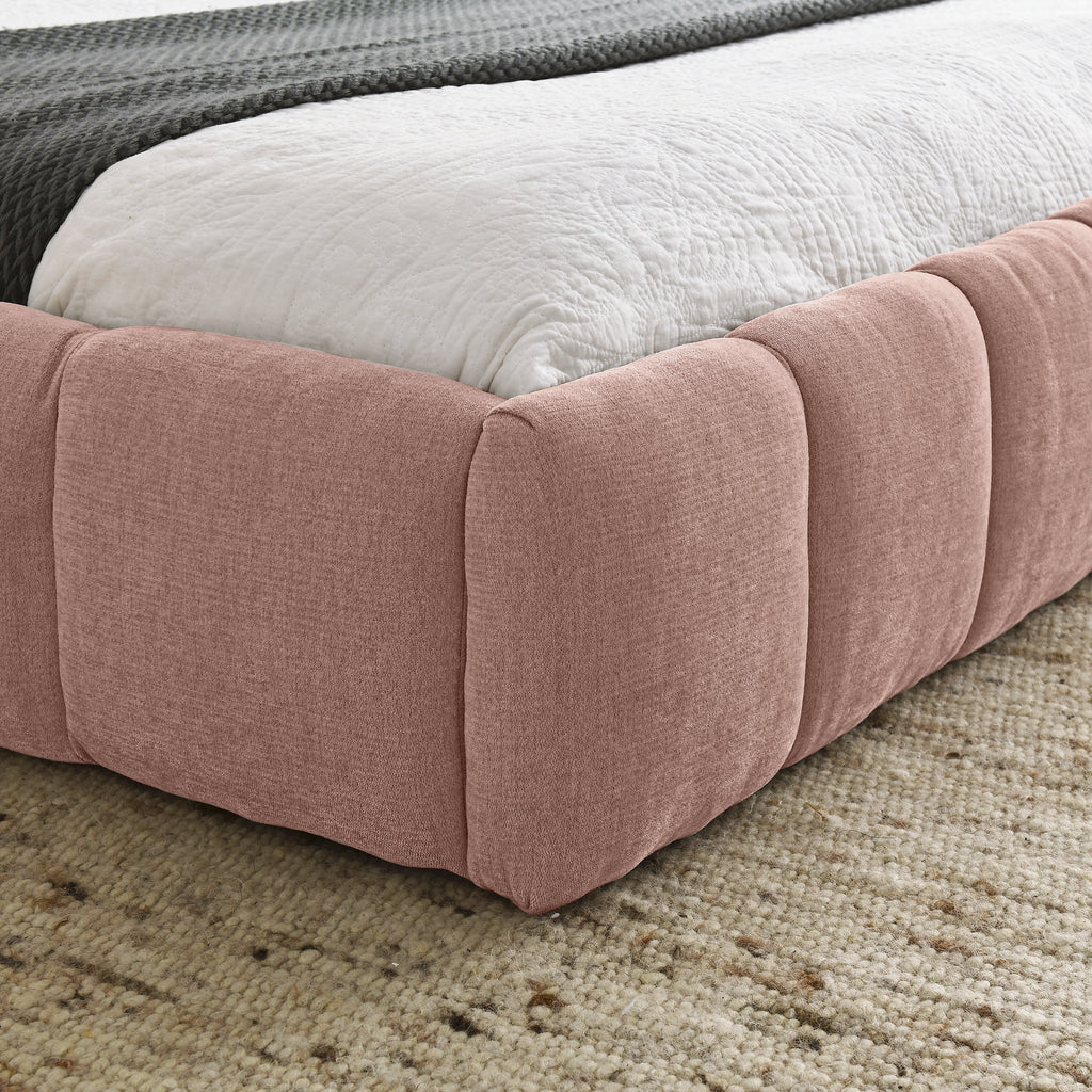 Pia Round Queen Platform Bed Frame