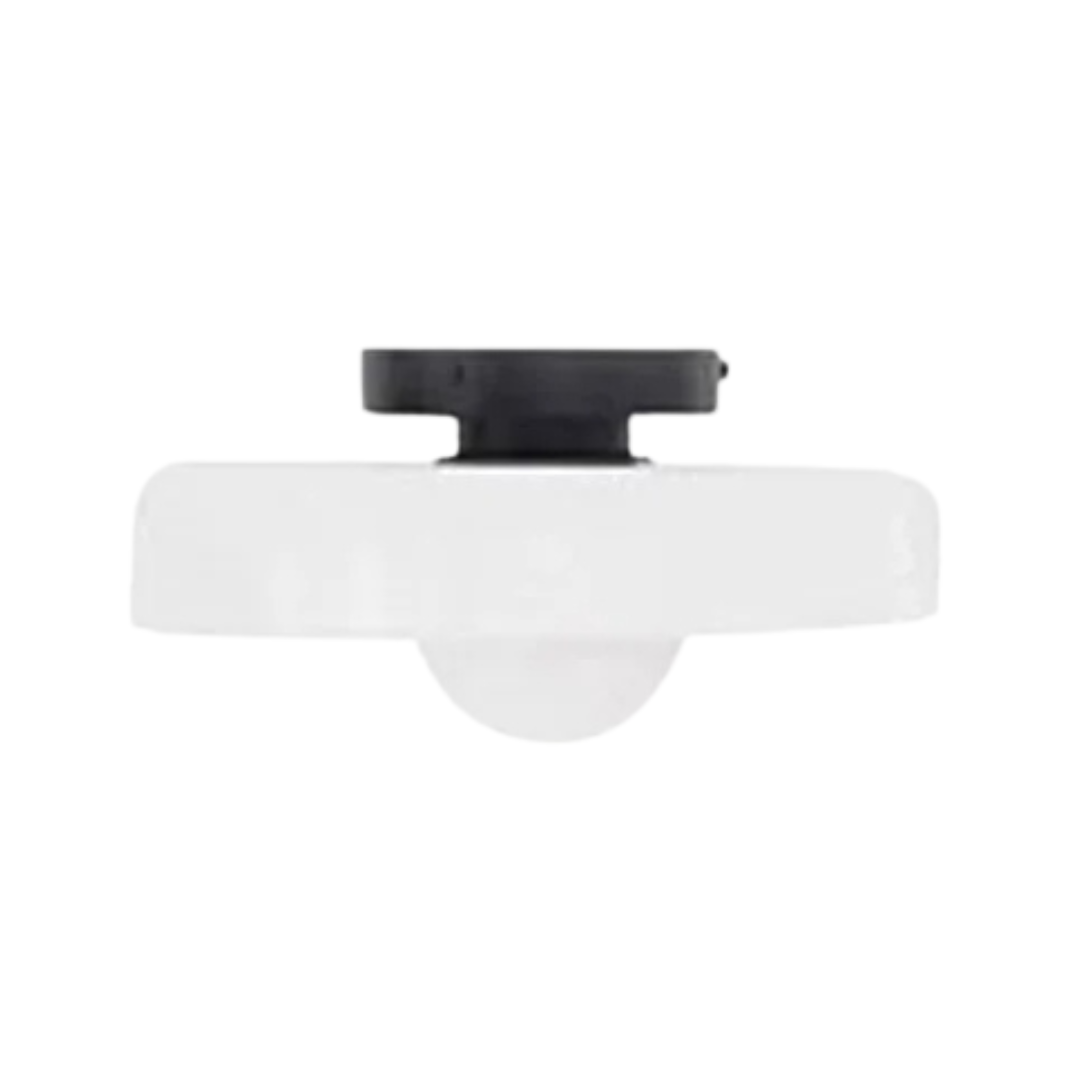 SkyLumi | Rund glasloftlampe med elegant funktionalitet