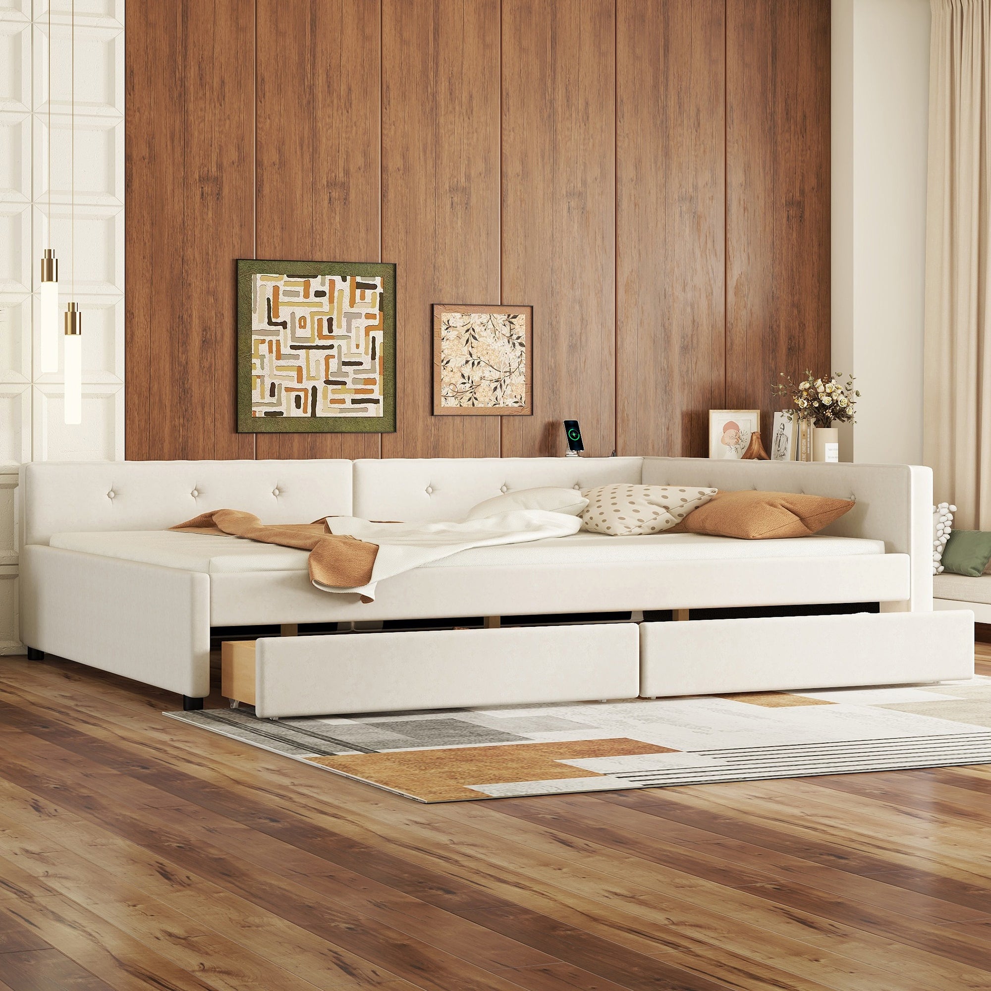 Ines Full Platform Bed Frame