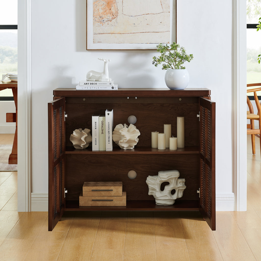 Moa Storage Walnut Cabinet