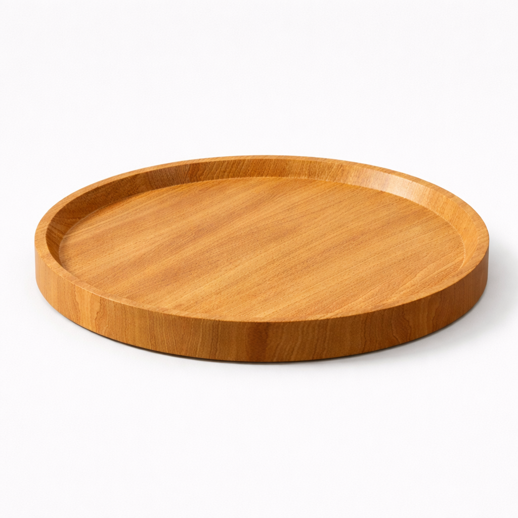 Plateau en Noyer Fixé par Pince