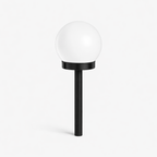 Solar Garden Lamps in Spherical Shape – Set of 3