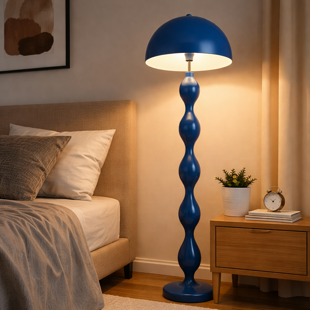 Slim Scandinavian Floor Lamp for Interiors