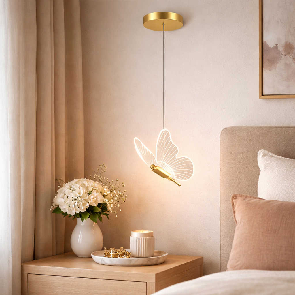 Vlinder Vormige LED Hanglamp Voor Binnenverlichting