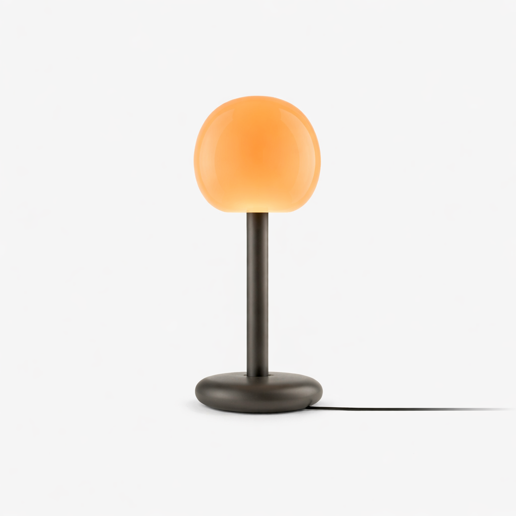 Bordlampe med Flammeagtig Lyseffekt