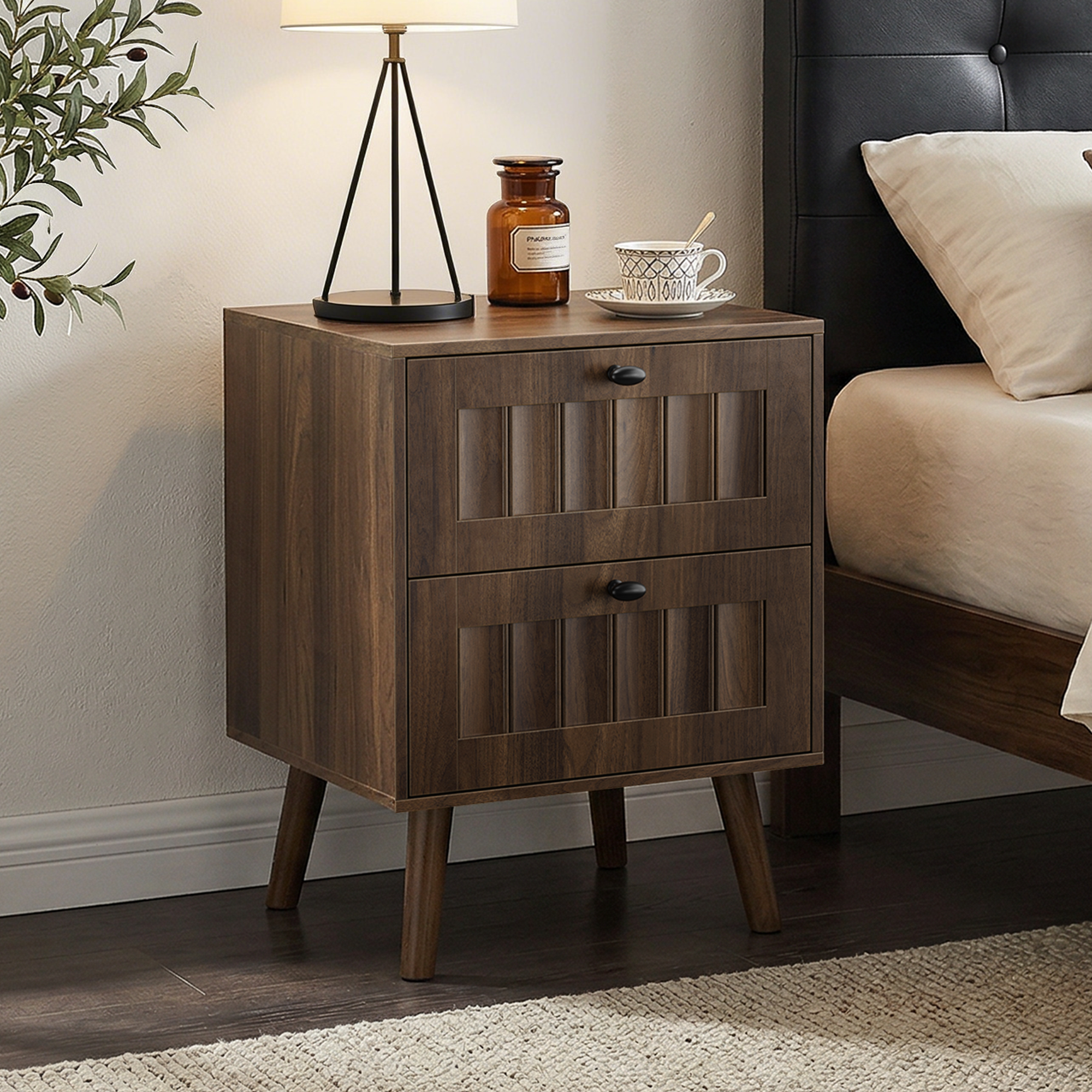Viggo Walnut Nightstand