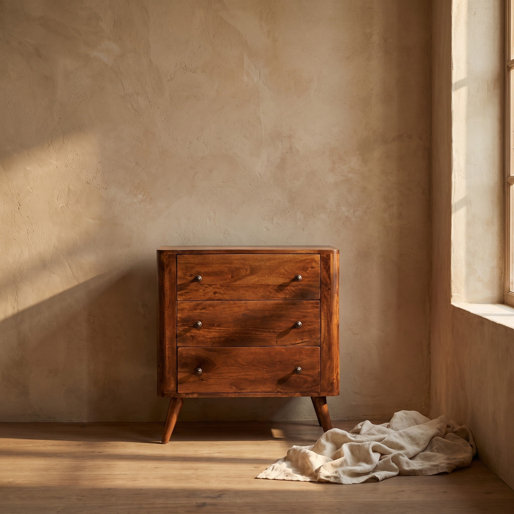 Uffe Solid Wood Chest of Drawers