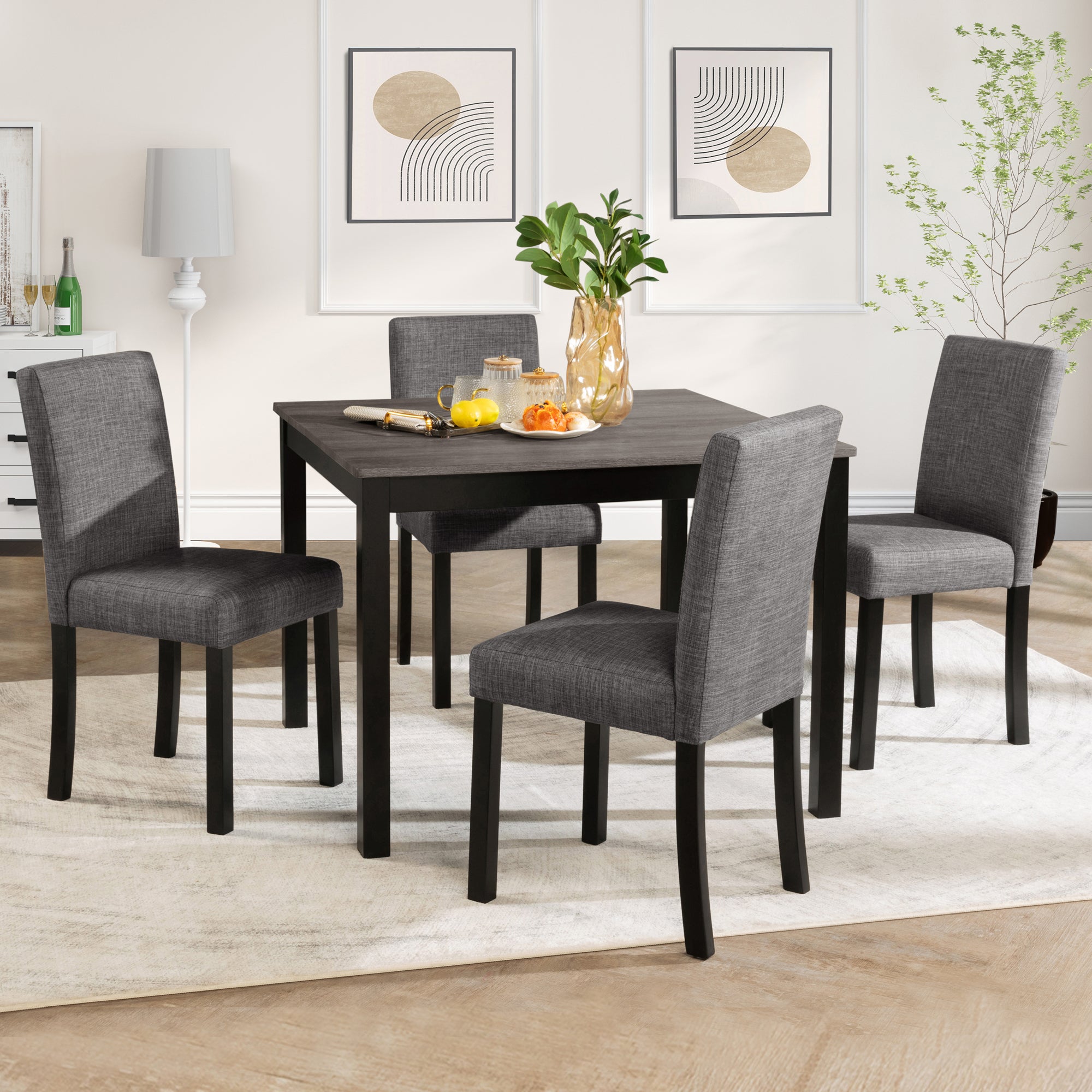 Gunda 5-Piece Dining Set