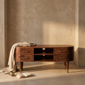 Loke Curved TV Stand