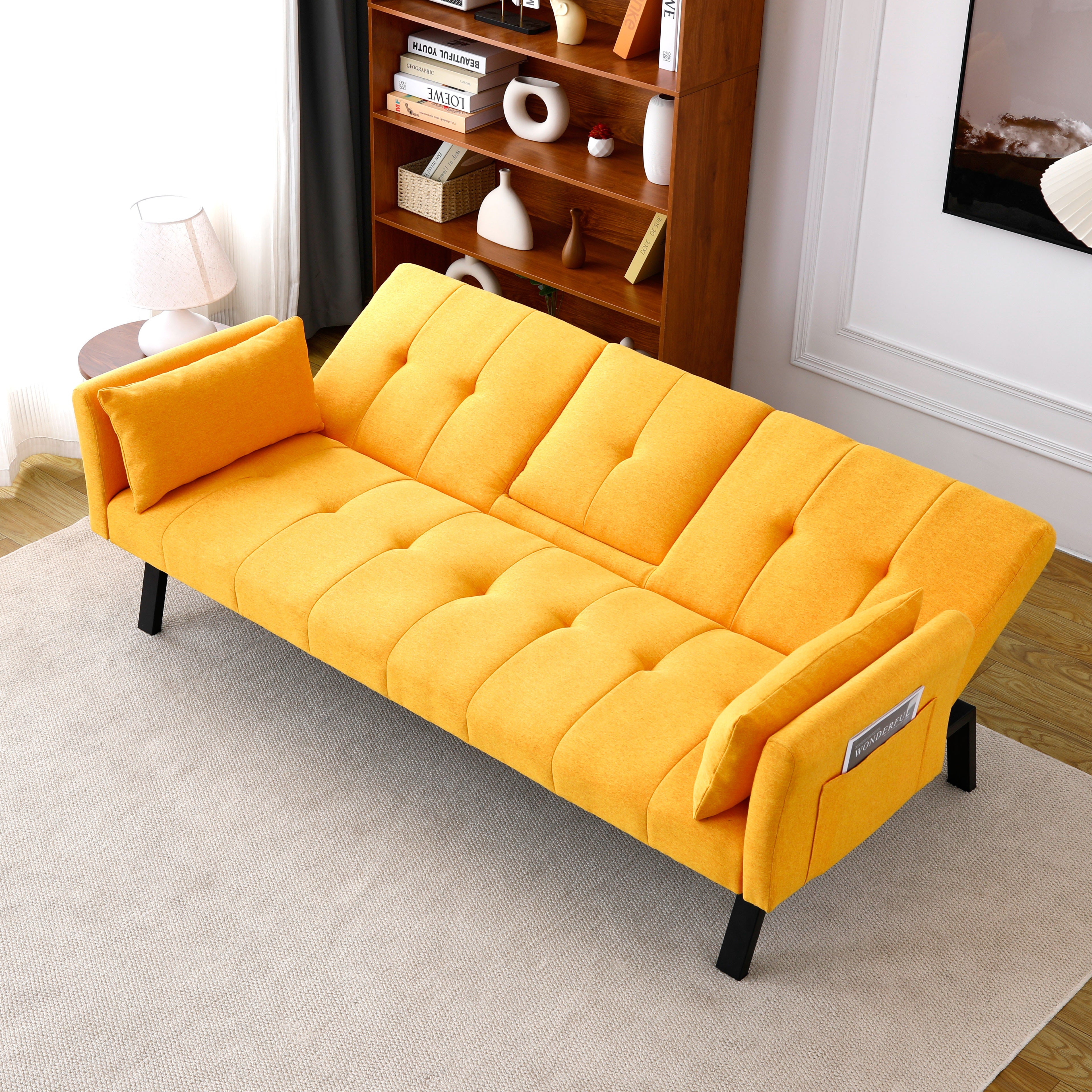 Bente Storage Linen Sofa