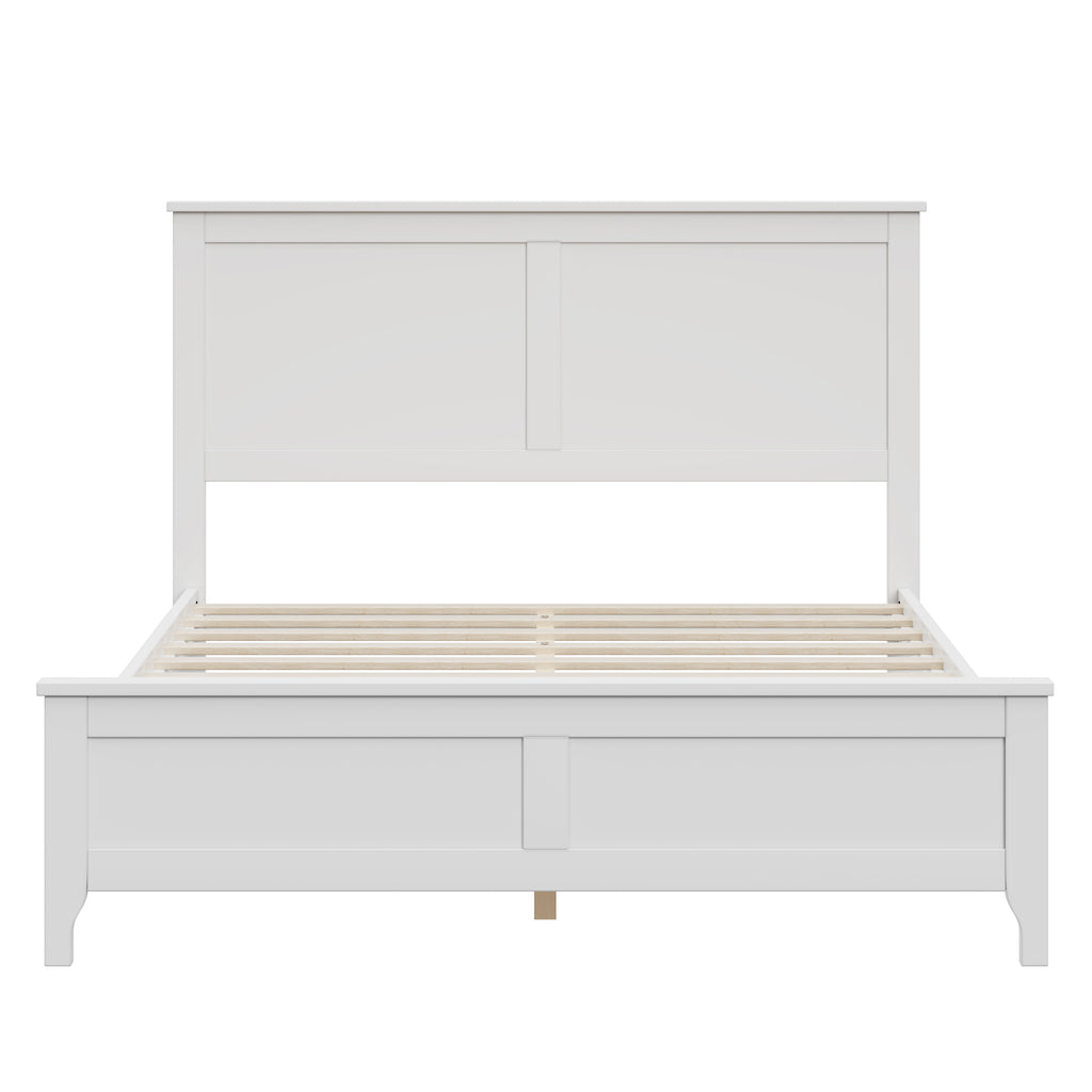 Cleo Solid Wood Full Platform Bed Frame