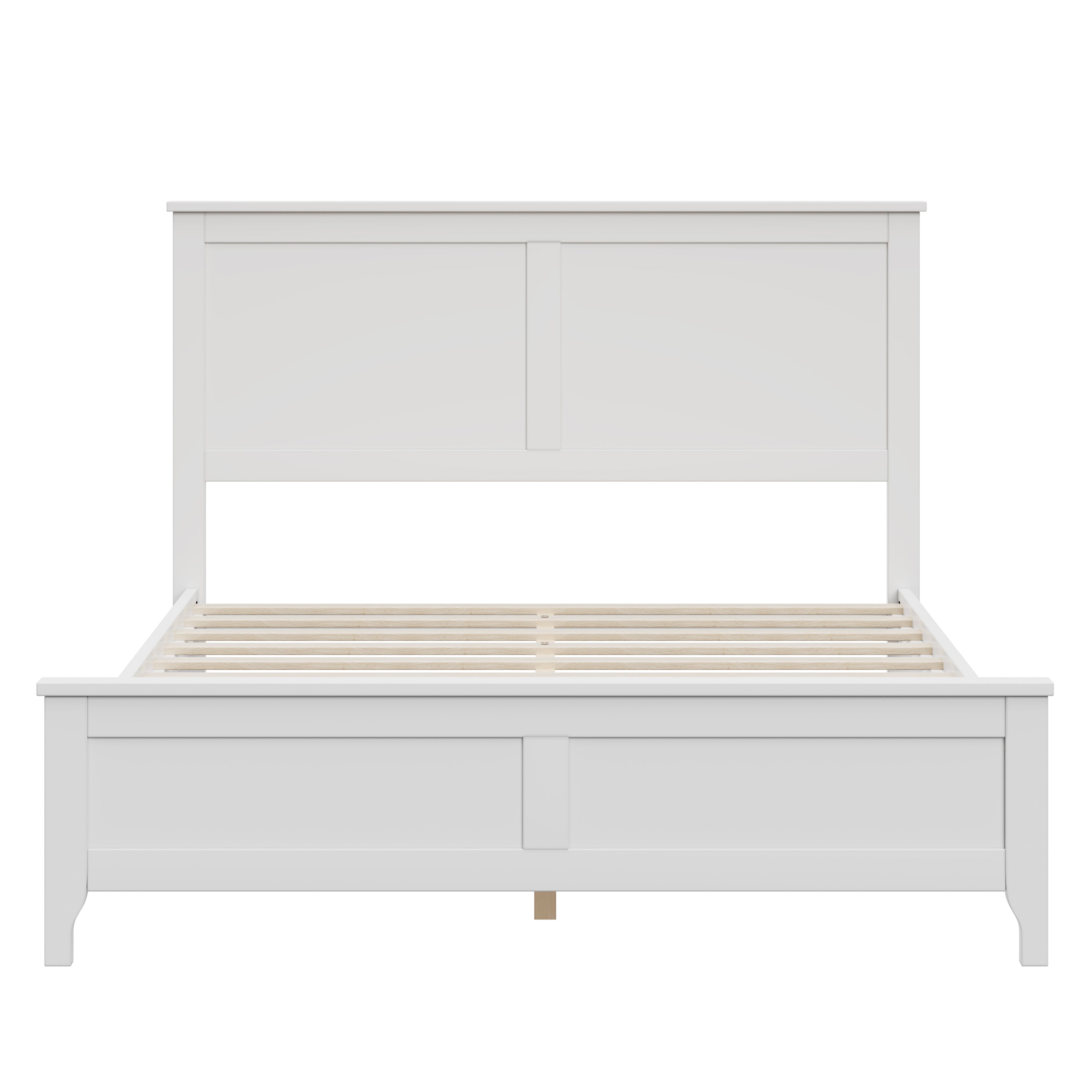 Cleo Solid Wood Full Platform Bed Frame