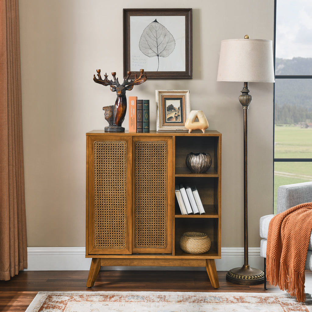 Eldrid Rattan Sideboard